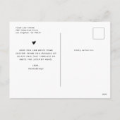 Cartes Pour Fêtes Annuelles Modern 6 Photo Collage Nouveau Merci bébé (Dos)