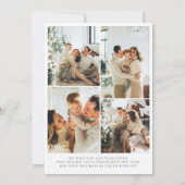 Cartes Pour Fêtes Annuelles Modern Arch Script Joyeux Noël (Dos)