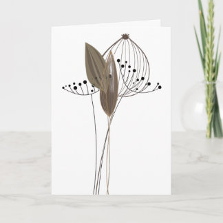 CARTES POUR FÊTES ANNUELLES MODERN - BLANK ALL-OCCASION CARD