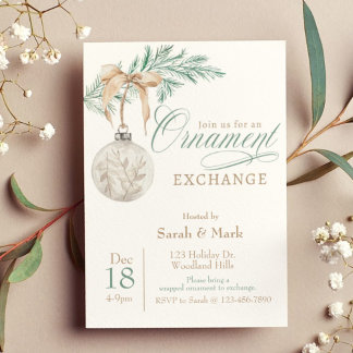 Cartes Pour Fêtes Annuelles Modern Christmas, minimalist, elegant, watercolor