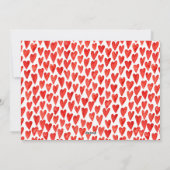 Cartes Pour Fêtes Annuelles Modern Sending Love Script Photo Saint-Valentin (Dos)
