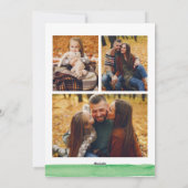 Cartes Pour Fêtes Annuelles Modern Watercolor (Dos)