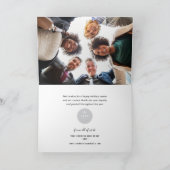 Cartes Pour Fêtes Annuelles Moderne classique encourage la calligraphie Élégan (Intérieur)