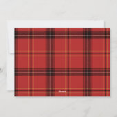 Cartes Pour Fêtes Annuelles Moderne Elégant Pin Rustique Personnalisé Photo No (Dos)