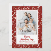 Cartes Pour Fêtes Annuelles Moderne et élégant Valentines (Devant)