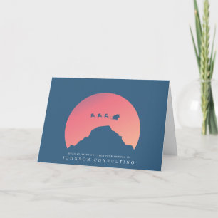 Cartes Pour Fêtes Annuelles Moderne et minimaliste Salutations de vacances