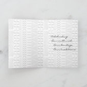 Cartes Pour Fêtes Annuelles Moderne Happy Kwanzaa (Intérieur)