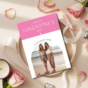 Cartes Pour Fêtes Annuelles Moderne Joyeuse Galentine à Ma Meilleure Amie Phot