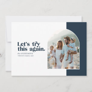 Cartes Pour Fêtes Annuelles Moderne permet de réessayer Noël moderne