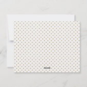 Cartes Pour Fêtes Annuelles Moderne Points simples Amusants 1 Photo Noël C (Dos)