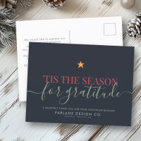 Moderne Script Business Gratitude Logo d'entrepris