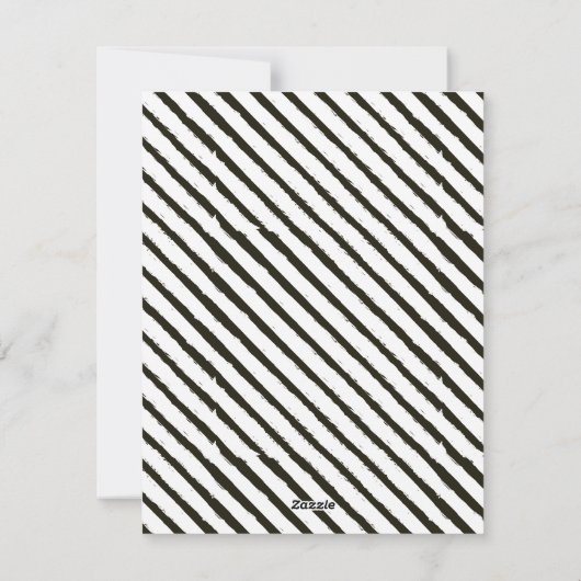 Cartes Pour Fêtes Annuelles Moderne Simple élégant Joyeux Nouvel An Bande Phot (Dos)