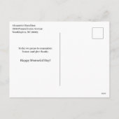 Cartes Pour Fêtes Annuelles Moderne Train Streamline Memorial Day  (Dos)