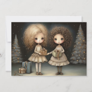 Cartes Pour Fêtes Annuelles Moments chéris et rires : un joyeux Noël