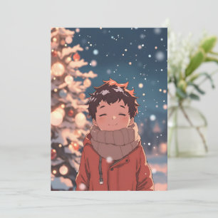 Cartes Pour Fêtes Annuelles Moments de Noël magiques
