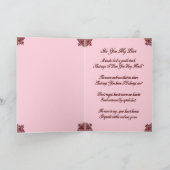 Cartes Pour Fêtes Annuelles Mon amour (Intérieur)