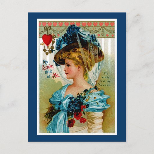 Cartes Pour Fêtes Annuelles Mon amour Pensez à moi (Devant)