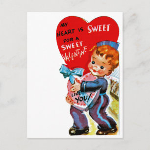 Cartes Pour Fêtes Annuelles Mon coeur est doux pour une Saint Valentin douce c