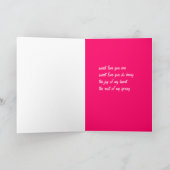 Cartes Pour Fêtes Annuelles Mon fiancé la Saint-Valentin (Intérieur)