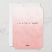 Cartes Pour Fêtes Annuelles Mon plus doux Valentine Kitten dans une boîte (Dos)