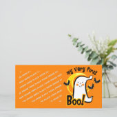 Cartes Pour Fêtes Annuelles Mon premier livre (Debout devant)