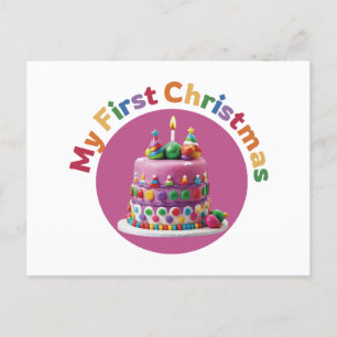 Cartes Pour Fêtes Annuelles Mon premier Noël #1