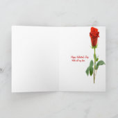 Cartes Pour Fêtes Annuelles mon seul et unique fiancé (Intérieur)