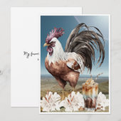 Cartes Pour Fêtes Annuelles Mon Temps Préféré Avec Vous-Matin (Devant / Derrière)