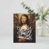 Cartes Pour Fêtes Annuelles Mona Lisa Downtown (Debout devant)
