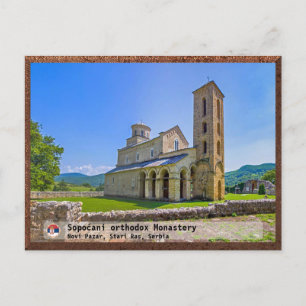 Cartes Pour Fêtes Annuelles MONASTÈRES SERBES - Monastère de Sopoćani 2