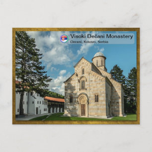 Cartes Pour Fêtes Annuelles MONASTÈRES SERBES - Monastère de Visoki Dečani 3