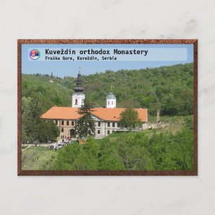 Cartes Pour Fêtes Annuelles MONASTÈRES SERBES - Monastère orthodoxe de Kuveždi