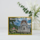 Cartes Pour Fêtes Annuelles MONASTÈRES SERBES - Monastère orthodoxe de Studeni (Debout devant)