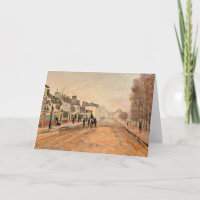 Monet - Boulevard Heloise, Argenteuil,