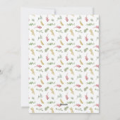 Cartes Pour Fêtes Annuelles Monogram Gold Winter Wreath Joyeux Noël (Dos)