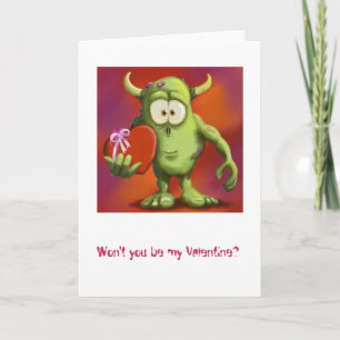 Cartes Pour Fêtes Annuelles Monster Love