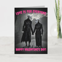 Monsters Valentine's Card - Drôle & Différent
