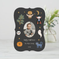 Monstres mignons d'Halloween Photo personnalisée