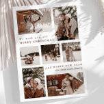 Cartes Pour Fêtes Annuelles Montage photo moderne Joyeux Noël<br><div class="desc">Célébrez la saison avec style grâce à notre carte de Noël Festive Seven Photo Collage Modern. Cette carte magnifiquement conçue comprend sept de vos photos préférées, disposées dans un agencement propre et contemporain. Associé à un script élégant, il apporte une touche de sophistication à vos salutations de vacances. Parfait pour...</div>