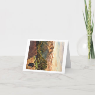 Cartes Pour Fêtes Annuelles Montagne du Pérou