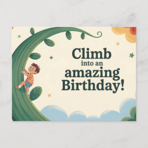 Cartes Pour Fêtes Annuelles Monter dans un incroyable vœu d'anniversaire