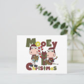 Cartes Pour Fêtes Annuelles Mooey Christmas (Debout devant)