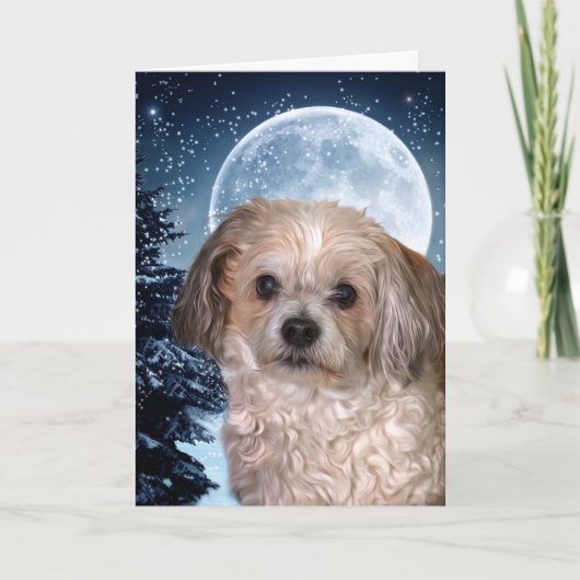 Cartes Pour Fêtes Annuelles Moon Smitty (Devant)