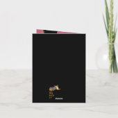 Cartes Pour Fêtes Annuelles Mooo Sera-T-Il À Moi ? Cow Love + Valentine Card (Dos)