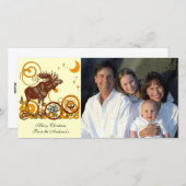 Cartes Pour Fêtes Annuelles Moose Christmas (Devant / Derrière)