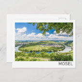 Cartes Pour Fêtes Annuelles Moselle Loop Trittenheim Panorama Allemagne Souven (Devant / Derrière)