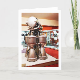 Cartes Pour Fêtes Annuelles Moteur à fusée liquide RD214