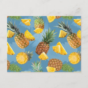 Cartes Pour Fêtes Annuelles Motif Ananas 2