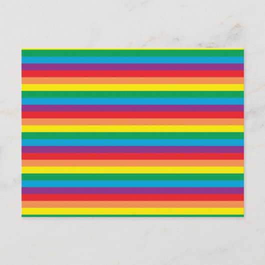 Cartes Pour Fêtes Annuelles Motif arc-en-ciel simple (Devant)