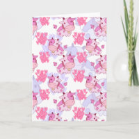 Motif blanc et rose de vache à amour